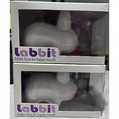 2008 Frank Kozik Happy Labbit Ice Cream Bone Carrot Lot Of 2 • $149.95