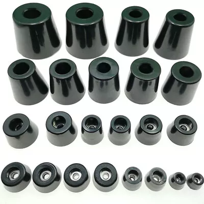 $4.17 • Buy 10X Rubber Feet Protector Furniture Chair Table Leg Pads Floor Protector Black