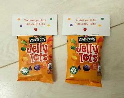 £2.75 • Buy I / We Love You Lots Like Jelly Tots Novelty Sweet Gift Birthday Mother's Day