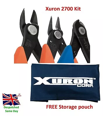 Xuton TK2700 Kit 3 Cutting Pliers 410 2193 & 2175 In Canvas Roll • £44.95