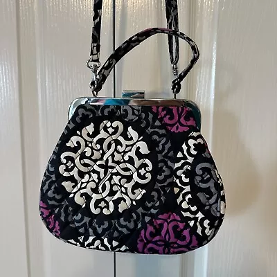 Vera Bradley Mini Handbag Quilted Canterberry Magenta • $23.58