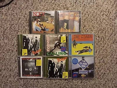 LOT OF 8 PUNK CDs • $35