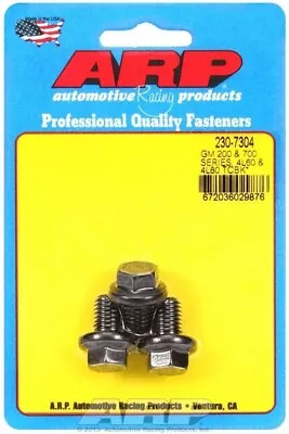 ARP 230-7304 Torque Converter Bolts Fits 700R4 4L60 4L60E 4L80E 200-4R  Set Of 3 • $20.99