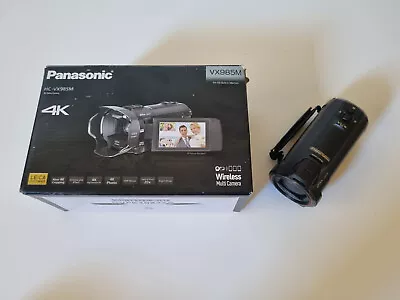 Panasonic HC-VX985M 4K HD Cinema Camcorder Selfie Camera Wifi • $700