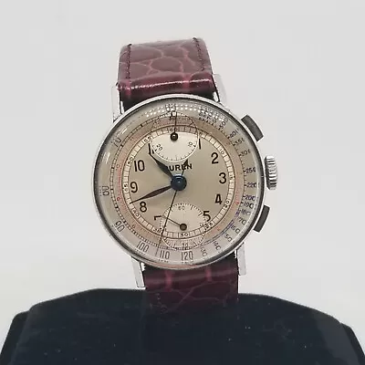 FARW58 Vintage Swiss Buren Chronograph Venus 170 Wrist Watch 7 Jewels Working. • $825