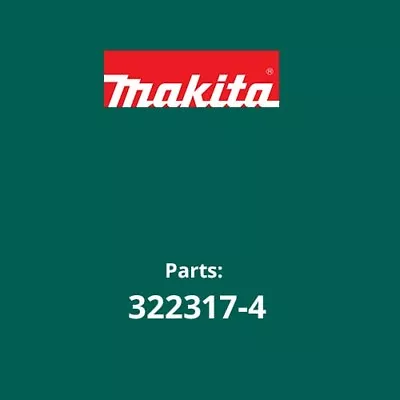 Original Makita Part # 322317-4 STOPPER PIN LS1040 • $14.53