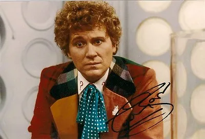 £0.49 • Buy COLIN BAKER 6th SIXTH DR WHO SIGNED AUTOGRAPH POSTCARD SIZE PRE PRINTED PHOTO