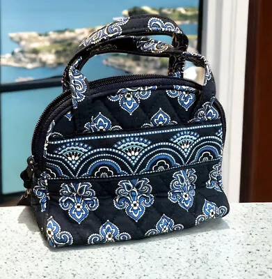 Vera Bradley Calypso Audrey Mini Purse - Blue Floral Small Bag EUC • $23.39