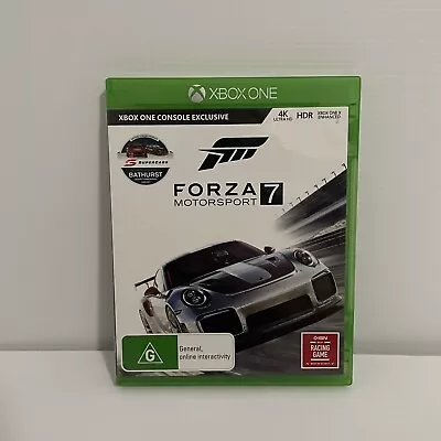 Forza Motorsport 7 : Microsoft Xbox One AUS PAL Mint Condition & Tested • $60