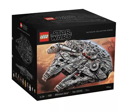 Lego Star Wars Millennium Falcon UCS 75192 Brand New Sealed Rare Only 1 Left • $1529