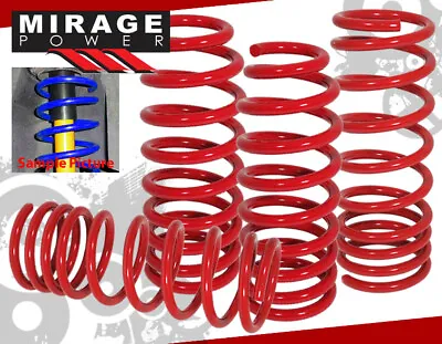 JDM Performance Coil Lowering Sport Springs Red For 1995-1999 Nissan Maxima A32 • $60.99