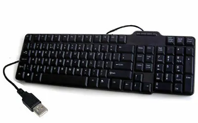 New Accuratus UK QWERTY English USB Keyboard KYBAC100 • £10.49