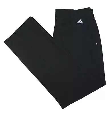 MEN’S ADIDAS ULTIMATE 365 STRETCH GOLF PANTS 36x30 Black / 3 Stripe / Trefoil • $17.99