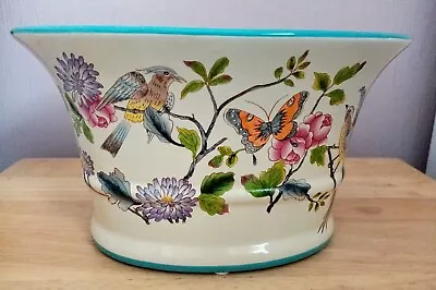 Marks & Spencer Oval Wildlife Ceramic Pot/plant Pot - Vintage  • £13.99