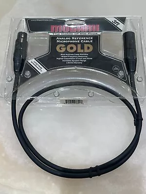 3-foot Mogami Gold XLR M -XLR F Cable  3' 3ft 3-feet • $25