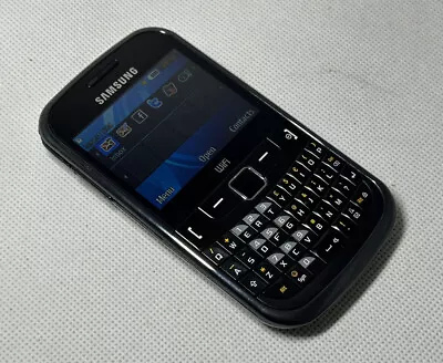 Samsung Chat 335 - S3350 - Black (Unlocked) QWERTY  Mobile Phone • £26.38