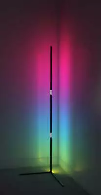 RGB Corner Light Bar Reacts To Music And Sound With LED Lighting Features +z • $38.37