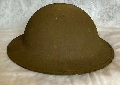 WW I Brodie M1917 Helmet Heat Stamped ZA248 With Intact Chin Strap • $175