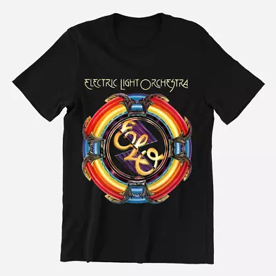 Electric Light Orchestra ELO Band Cotton Black Shirt For Unisex All Size • $16.99