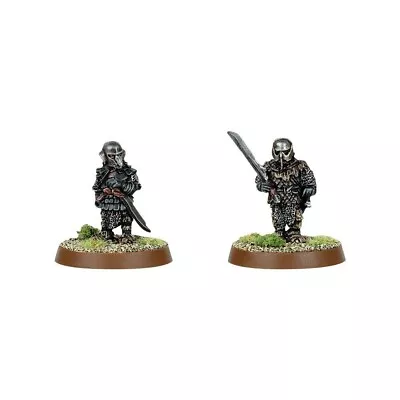 Metal Frodo And Sam In Orc Armour New RARE OOP SBG GW LOTR Lord Of The Rings • £19