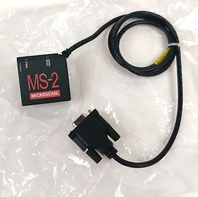 Microscan MS-2 FIS-0002-0001G CCD Fixed Barcode Scanner • $49