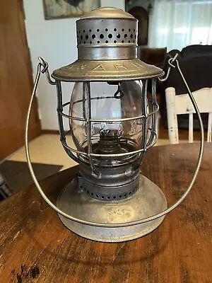 C. T. Ham Patd. 1893 Boston And Albany Railroad Bellbottom Lantern • $650