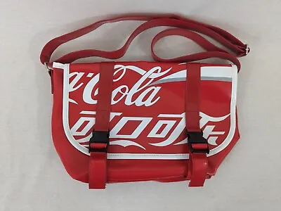 Coke Coca Cola Shoulder Crossbody Bag Chinese Version Vinyl Free Postage • £34.99