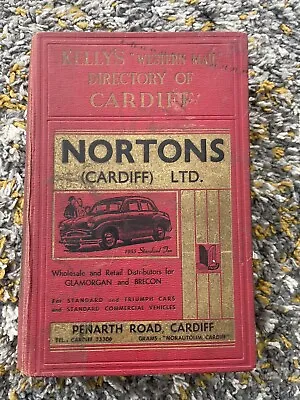 Kellys Western Mail Directory Of Cardiff Nortons 1958 Rare  • £80