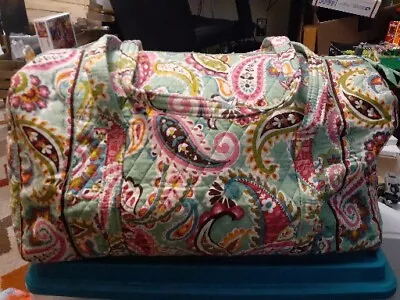 Vera Bradley Tutti Frutti Large Duffle Bag Carry On Overnight  • $30