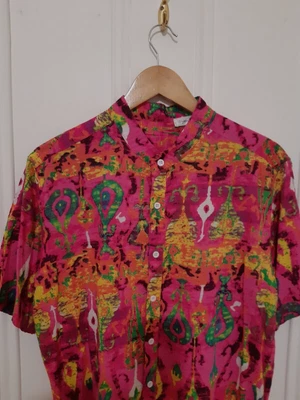 £7.50 • Buy ChArmkp R Mens Brightly Coloured Shirt Size XL Grandad Collar Button Fastening