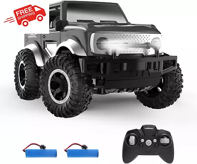 DE49 RC Cars Remote Control Car 160 Mins Play SUV Cars Toys2.4Ghz 1:18 Scale A • $84.12