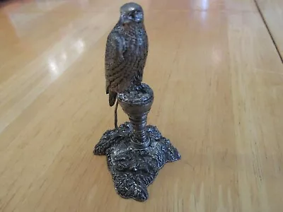 Pewter Peregrine Falcon Figurine By A R Brown • £7.99