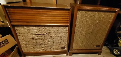 Mid Century Modern Stereo Console Cobra Record Player Zenith HiFi Wood Speaker • $695