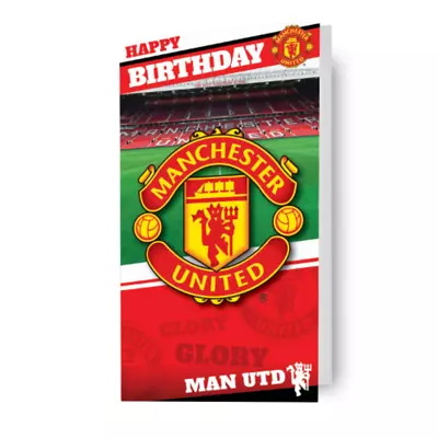 Birthday Card Manchester United Man Utd Card For Him Official Product • £2.80