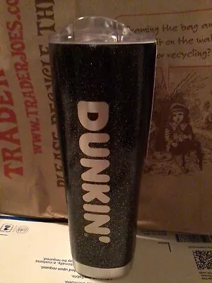 $24.99 • Buy Dunkin Donuts 20 Oz Coffee Mug  Insulated Travel Tumbler W/straw 2022 New Black
