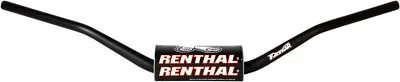 Renthal Flat Track Fatbar - 130 - 7/8in. - 843 - Black - 803-01-BK • $112.23