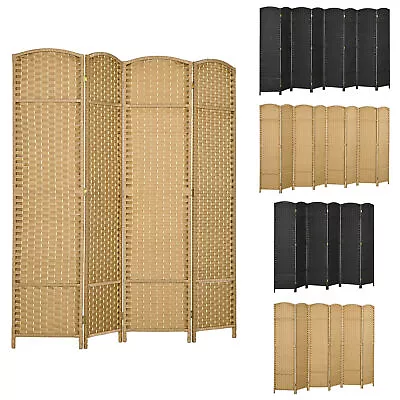 HOMCOM Panel Room Divider Freestanding Folding Privacy Screen • $99.99