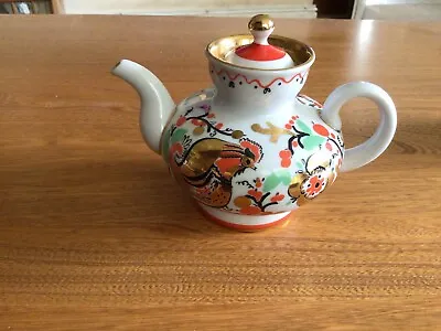 Lomonosov Ussr Porcelain Teapot • £20