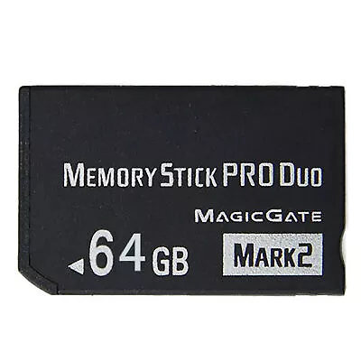 8/16/32/64GB Memory Stick Pro Duo Adapters Card For Camera SLR PSP Game Console • $47.82