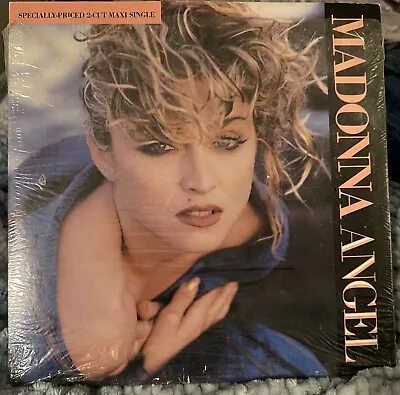 Madonna Angel And Into The Groove 1985 Maxi 12  Vinyl Single Sire Records • $9.99