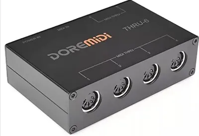 MIDI Thru 6 Box USB MIDI Interface • $99