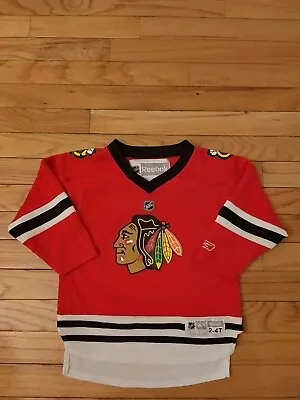 Marian Hossa Chicago Blackhawks NHL Reebok Toddler Jersey Size 2T-4T • $44.99