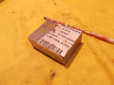 A-2 TOOL STEEL BAR Machine Mold Die Shop A2 Flat Stock  1 3/8  X 2 1/2  X 5 1/2  • $54