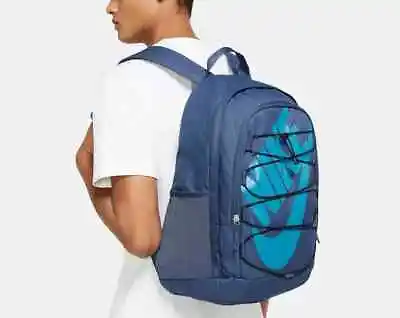 Nike Hayward Backpack School Training 26L Navy Blue DV1296 410 New • $44.99