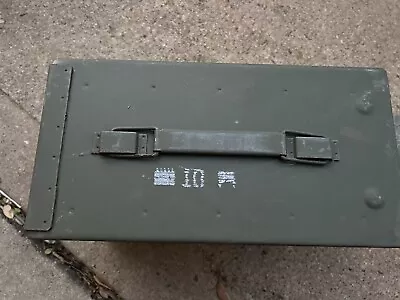 Six US Military .50 Cal Ammo Can M2A1/M2A2 5.56MM Used • $99.99