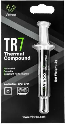 $5.95 • Buy High Performance TR7 Thermal Grease CPU GPU Heatsink Compound Paste Syringe