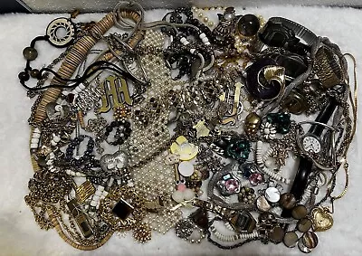 Crafter’s Junk Jewelry Grandma’s Jewelry Drawer Broken Jewelry Parts BAG 2 • $25