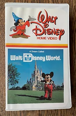 A Dream Called Walt Disney World VHS Clamshell VTG 1981 Walt Disney Home Video • $5.99