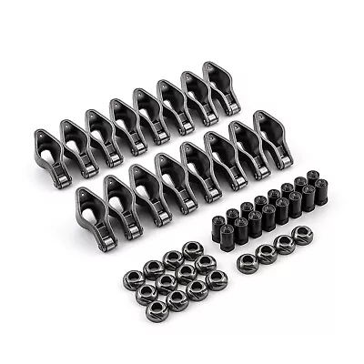 Chevy BBC 454 1.7 Ratio 7/16  Steel Roller Tip Rocker Arm Set (w/Nuts And Balls) • $96.42