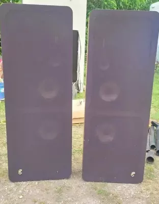 RARE Infinity Floor Standing RS III RS 3 Oak Speakers • $525